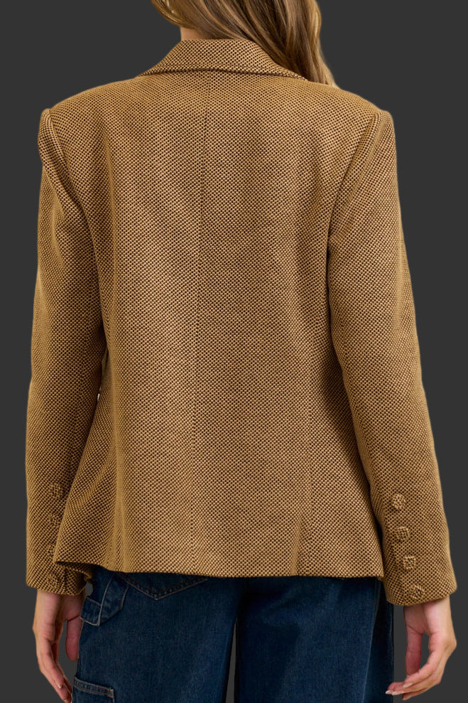 Blazer, Notched Collar