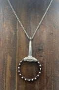 Steel Snaffle Bit Necklace