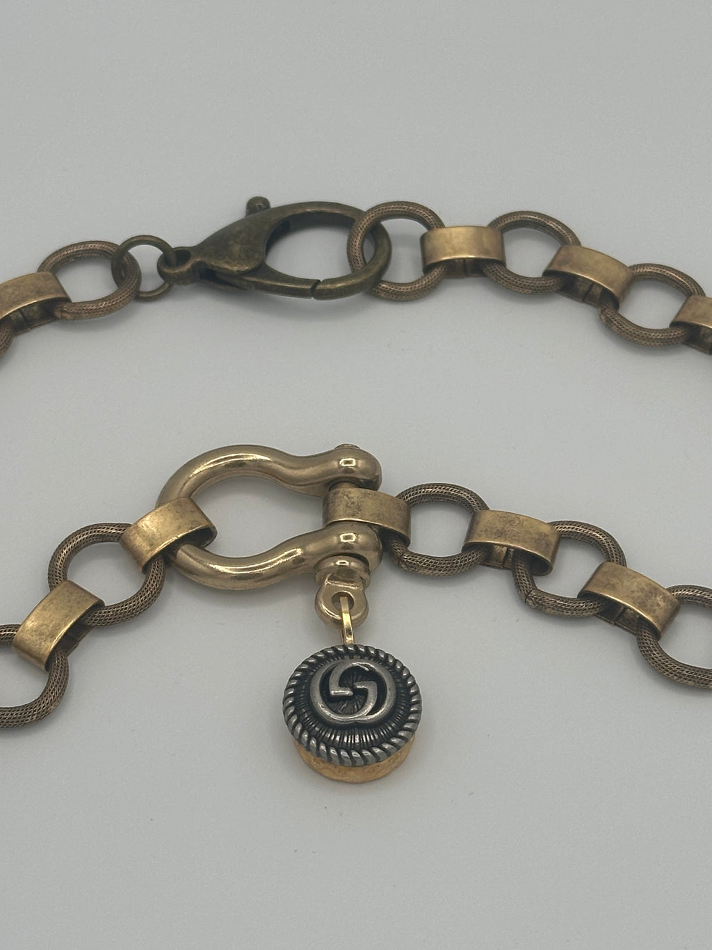 Gucci Button Necklace