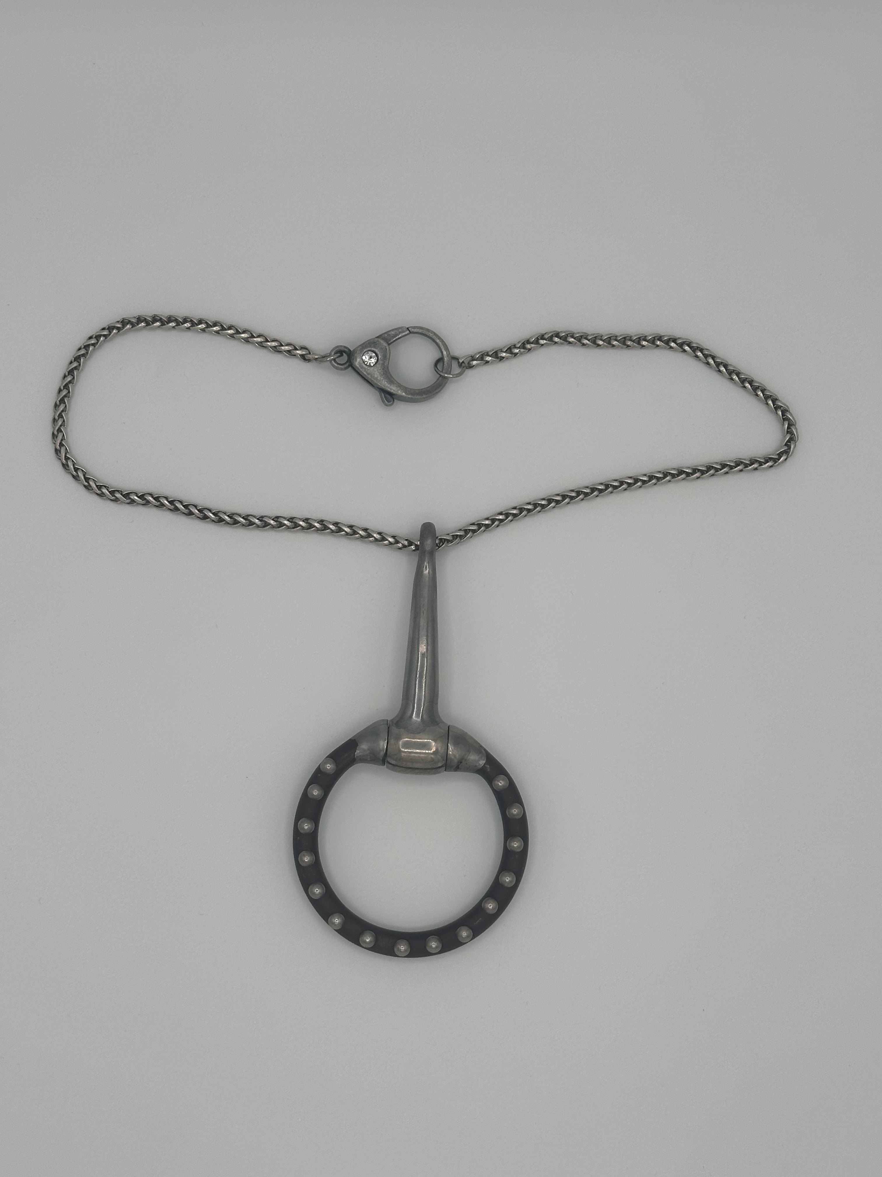 Steel Snaffle Bit Necklace