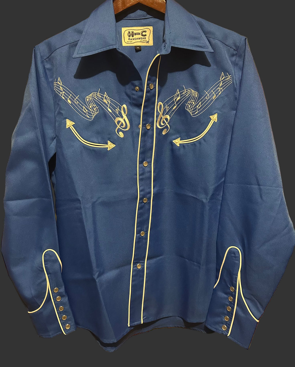 Vintage H Bar C Button-up Pearlsnap