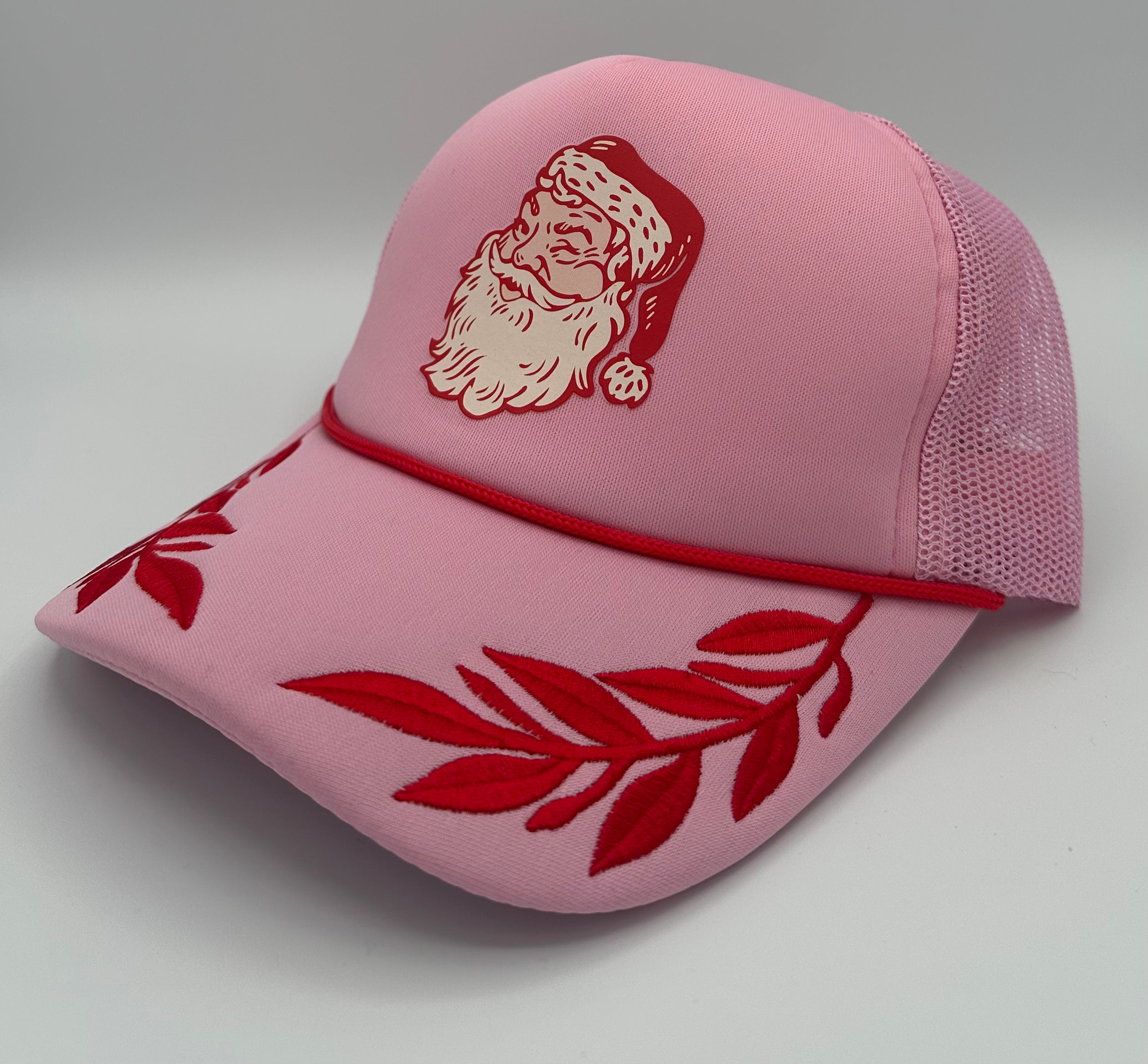 Santa Trucker Hat, Pink